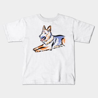 German Shepherd Dog Kids T-Shirt